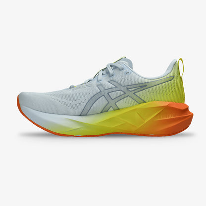 Tenis Asics Novablast 5 Hombre Gris Naranja