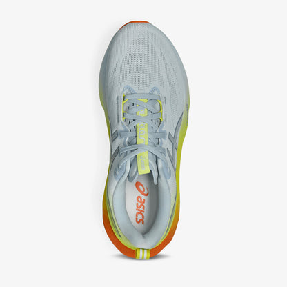 Tenis Asics Novablast 5 Hombre Gris Naranja