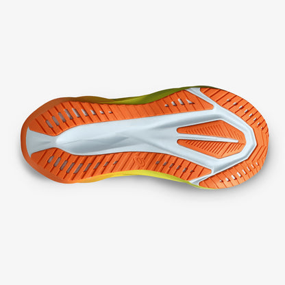 Tenis Asics Novablast 5 Hombre Gris Naranja
