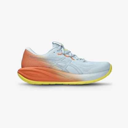 Tenis Asics Gel Cumulus 28 Hombre Gris Naranja