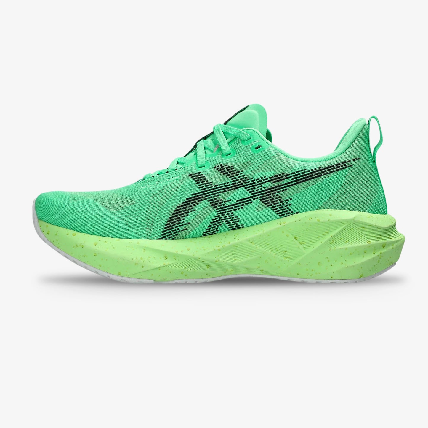 Tenis Asics Novablast 5 Hombre Verde