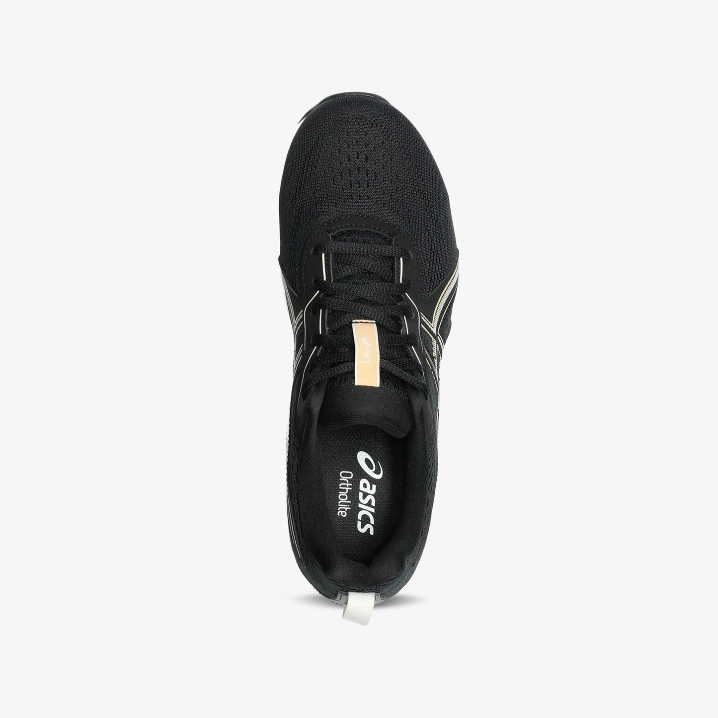 Tenis Asics Gel Contend 9 Mujer Negro Blanco