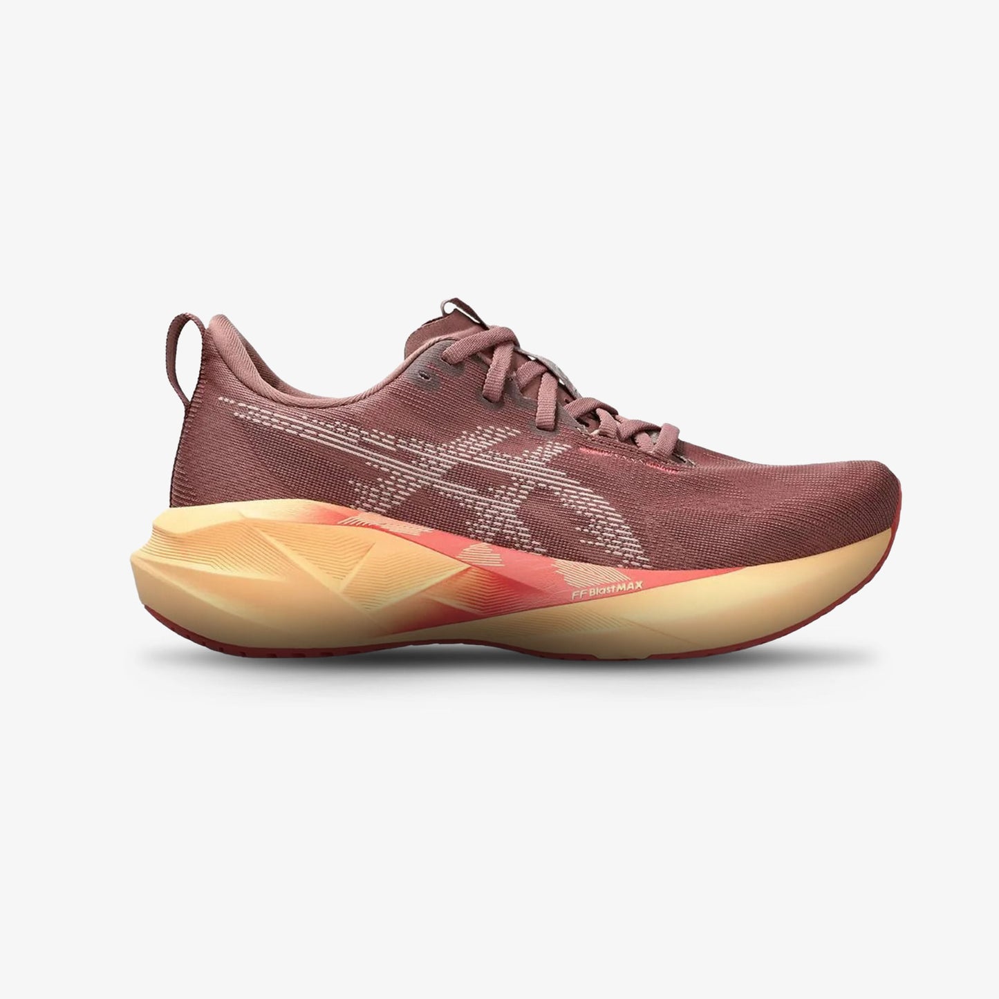 Tenis Asics Novablast 5 Mujer Rojo