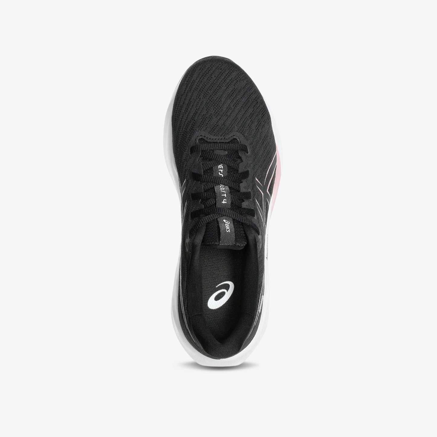 Tenis Asics Patriot 14 Mujer Negro Rosa