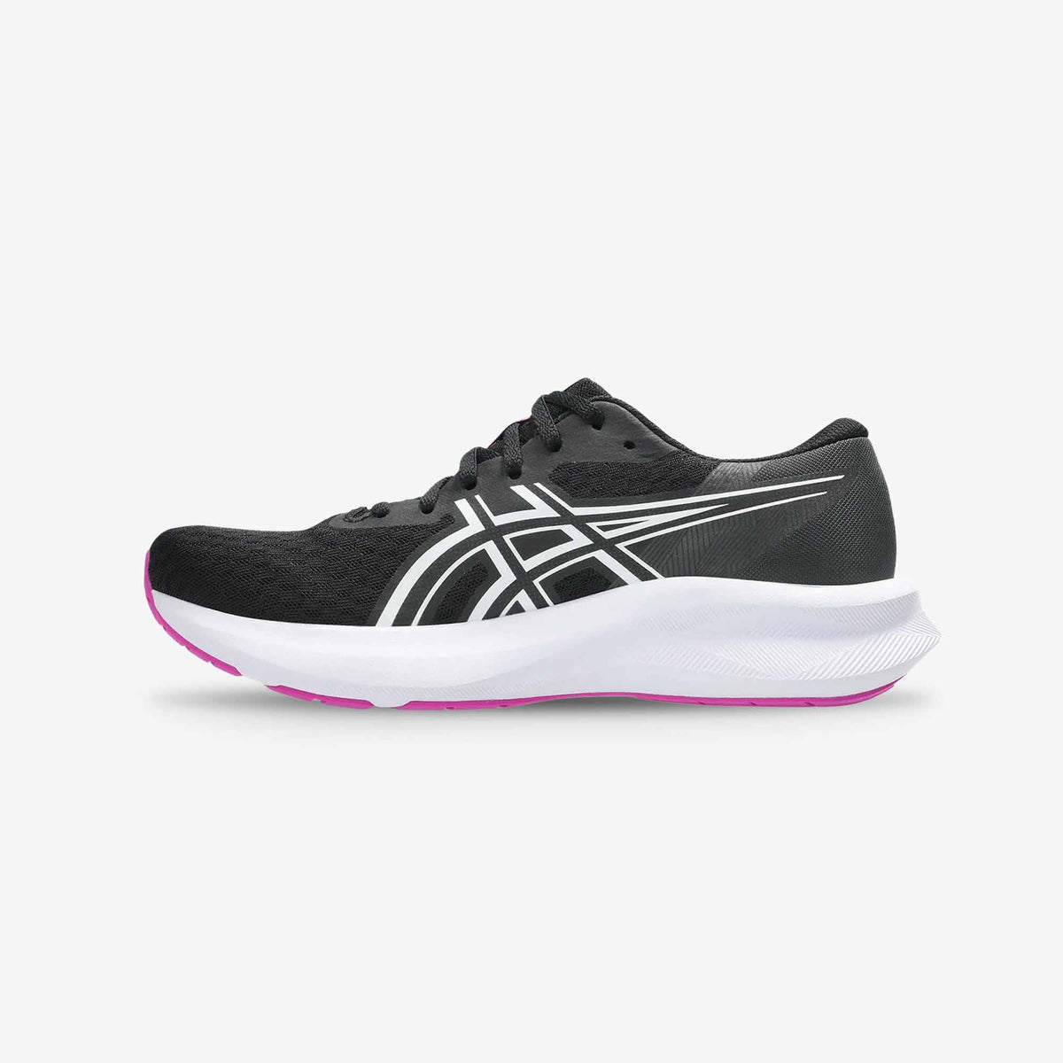 Tenis Asics Patriot 14 Mujer Negro Rosa