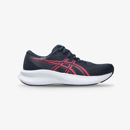 Tenis Asics Patriot 14 Mujer Negro Rojo