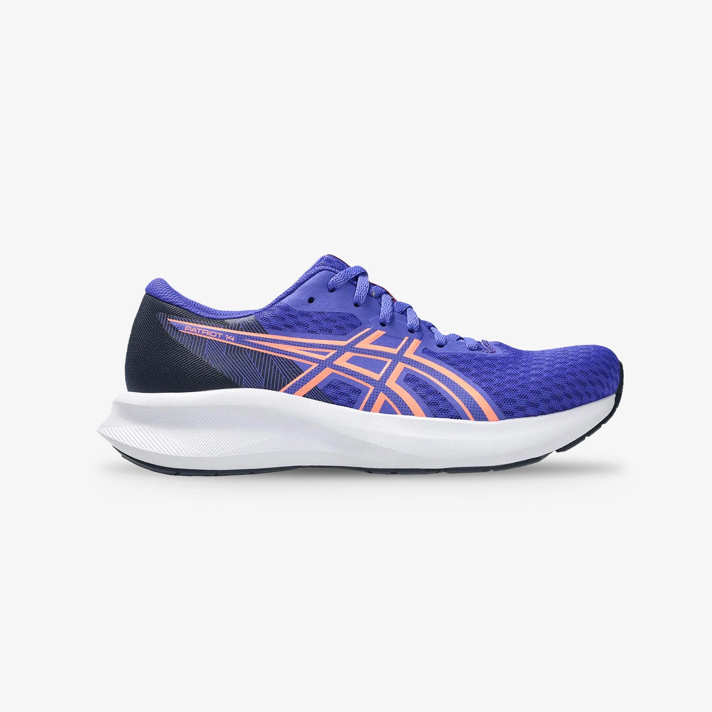 Tenis Asics Patriot 14 Mujer Morado Rosado