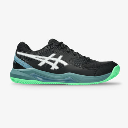 Tenis Asics Gel Dedicate 8 Hombre Negro Verde