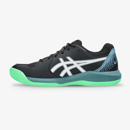 Tenis Asics Gel Dedicate 8 Hombre Negro Verde