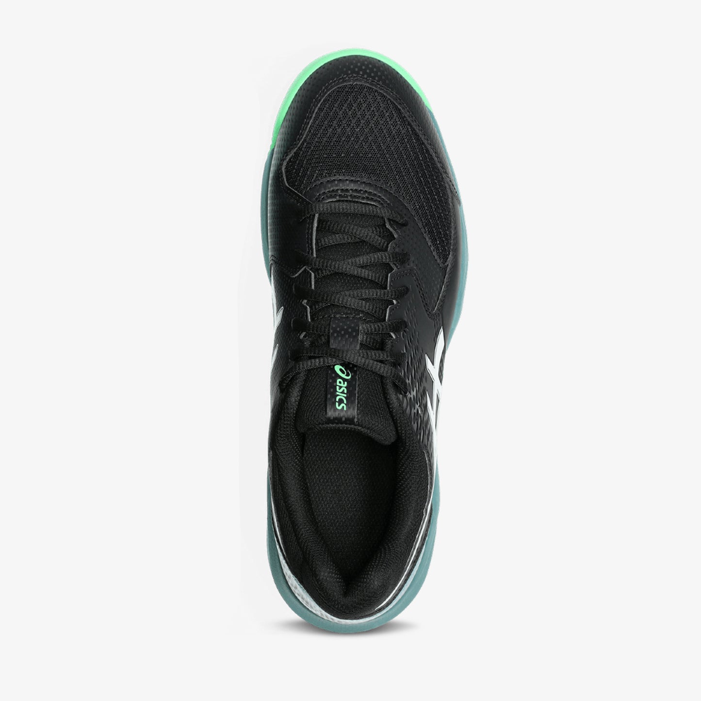 Tenis Asics Gel Dedicate 8 Hombre Negro Verde