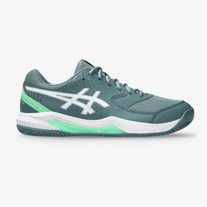Tenis Asics Gel Dedicate 8 Hombre Azul Verde
