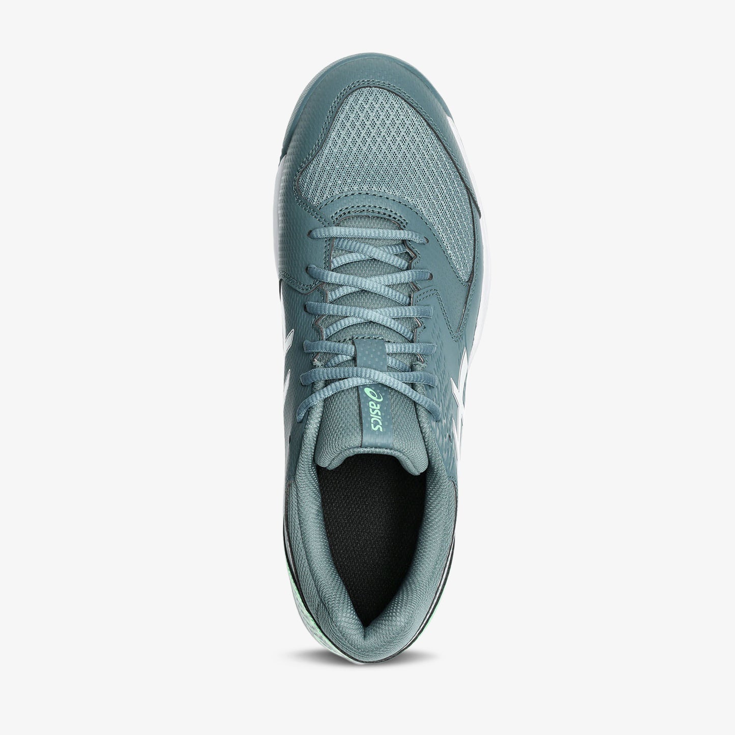 Tenis Asics Gel Dedicate 8 Hombre Azul Verde