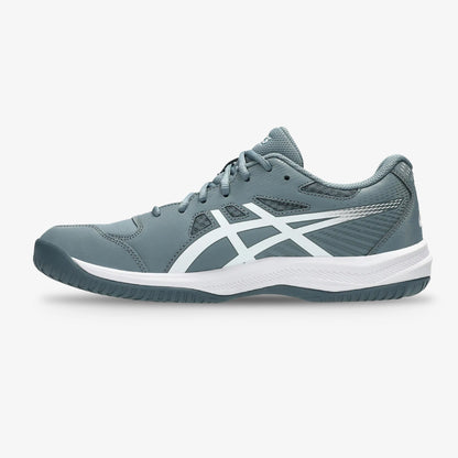 Tenis Asics Court Slide 4 Hombre Azul Blanco