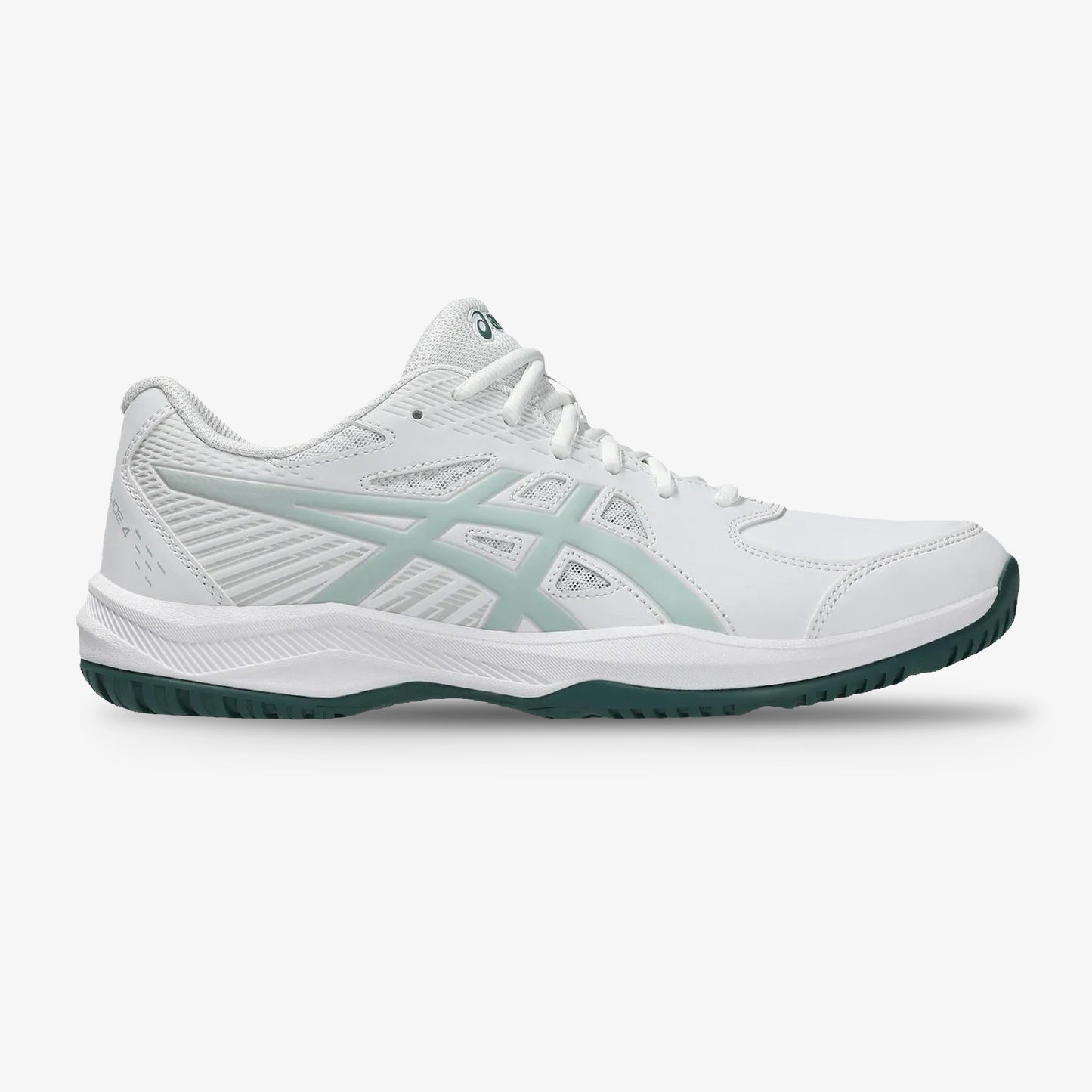 Tenis Asics Court Slide 4 Hombre Blanco Verde