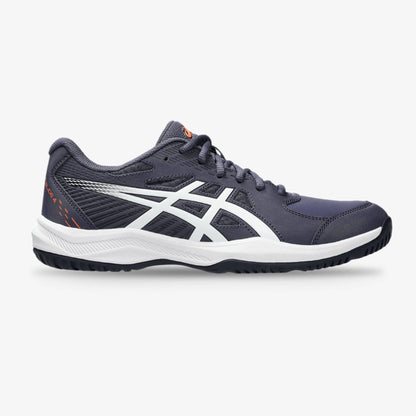 Tenis Asics Court Slide 4 Hombre Azul Blanco