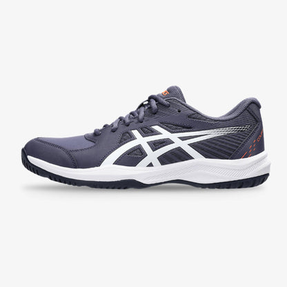 Tenis Asics Court Slide 4 Hombre Azul Blanco