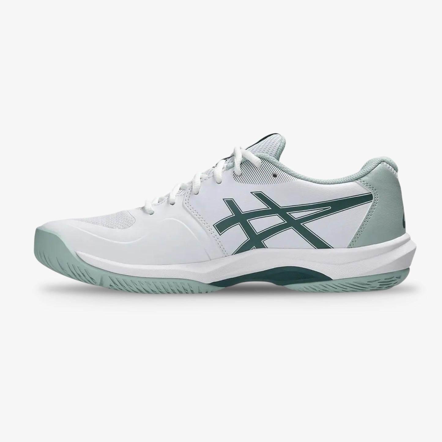 Tenis Asics Game FF Hombre Blanco Verde