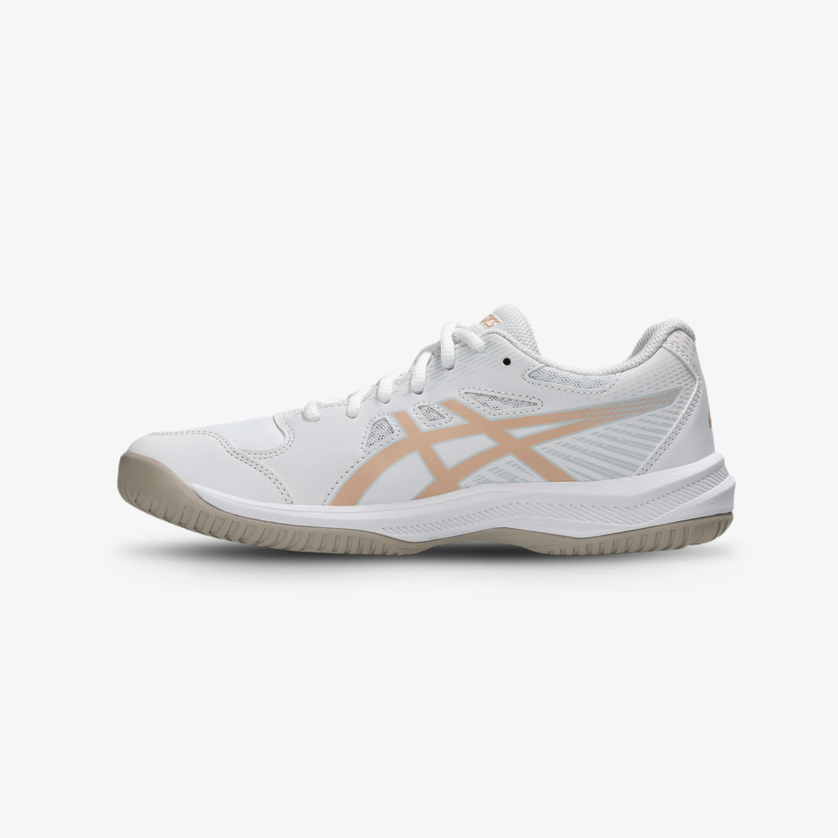 Tenis Asics Court Slide 4 Mujer Blanco