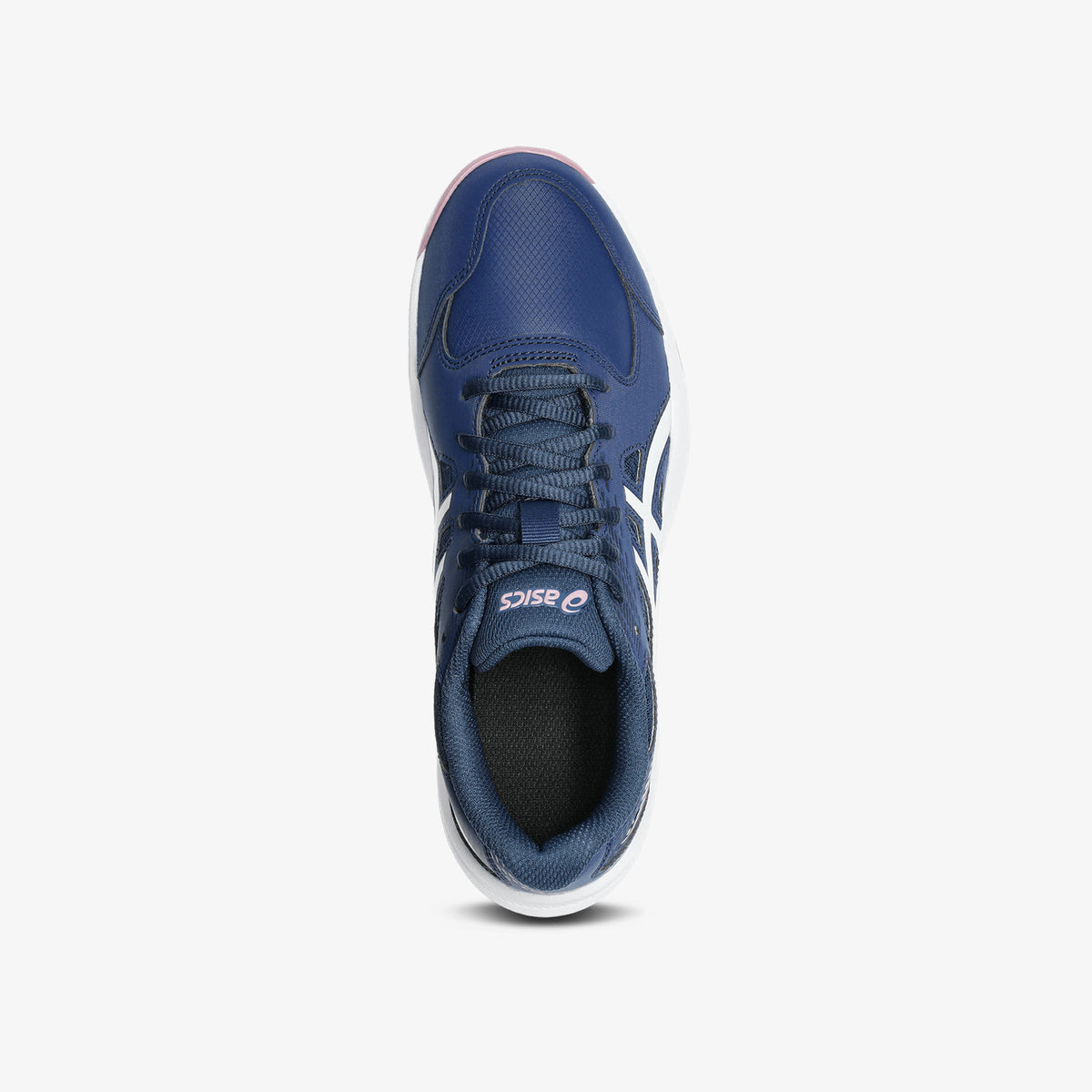 Tenis Asics Court Slide 4 Mujer Azul Blanco
