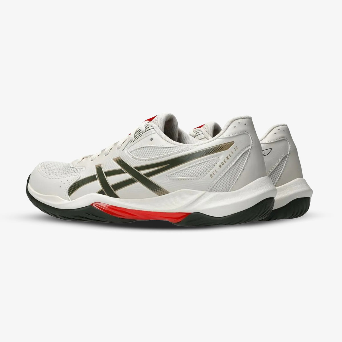 Tenis Asics Gel-Rocket 12 Hombre Beige Verde
