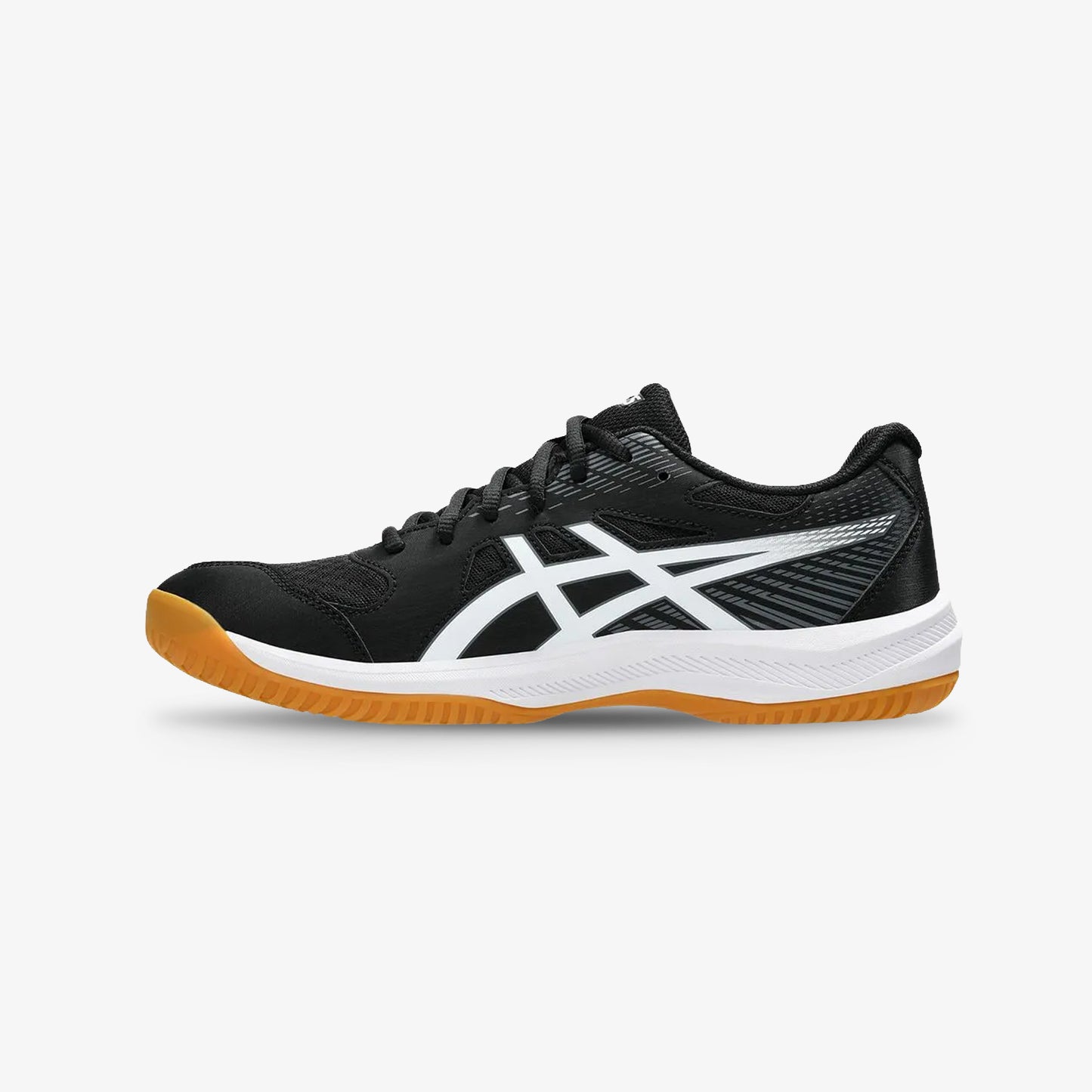 Tenis Asics Upcourt 6 Mujer Negro Blanco
