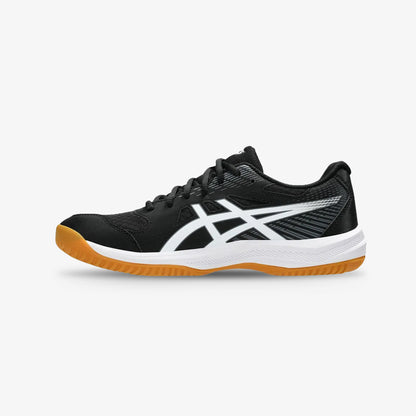Tenis Asics Upcourt 6 Mujer Negro Blanco
