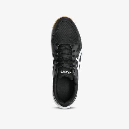 Tenis Asics Upcourt 6 Mujer Negro Blanco