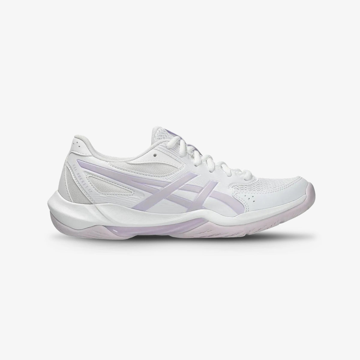 Tenis Asics Gel-Rocket 12 Mujer Blanco Lila