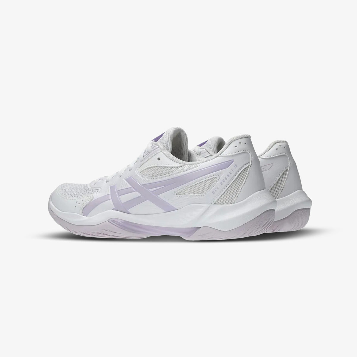 Tenis Asics Gel-Rocket 12 Mujer Blanco Lila
