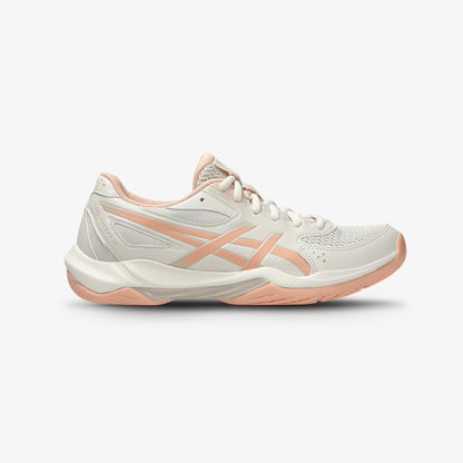 Tenis Asics Gel-Rocket 12 Mujer Beige Rosa