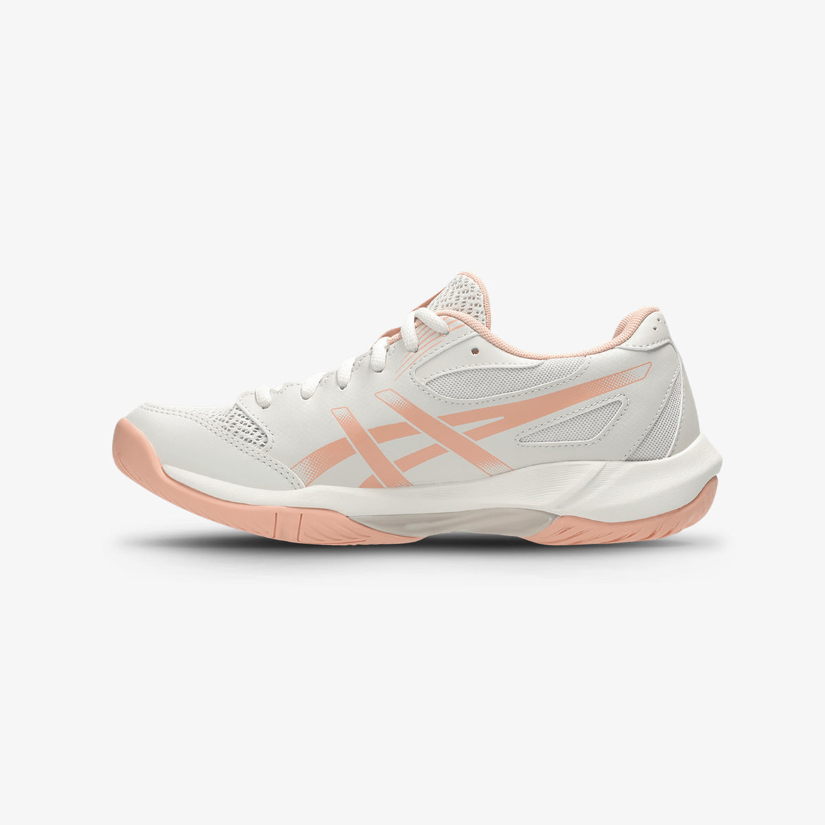 Tenis Asics Gel-Rocket 12 Mujer Beige Rosa