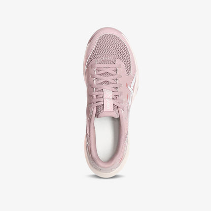 Tenis Asics Gel Rocket 12 Mujer Rosado Blanco