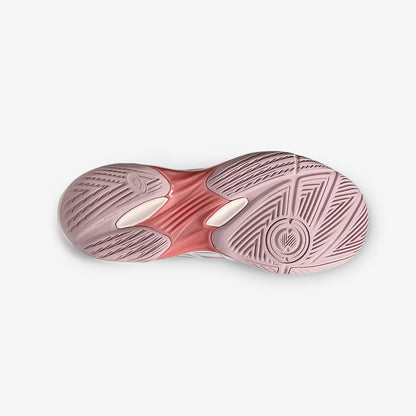 Tenis Asics Gel Rocket 12 Mujer Rosado Blanco