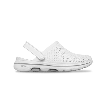 Chaclas Skechers Gowalk 5 Mujer Blanco
