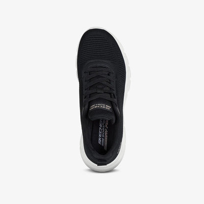 Tenis Skechers Bobs B Flex Hi Mujer Negro
