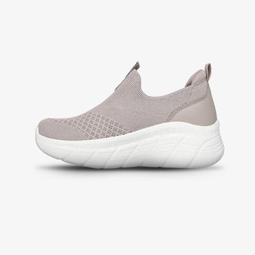 Tenis Skechers Bobs B Flex Mujer Beige
