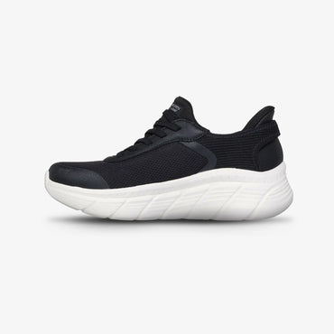 Tenis Skechers Bobd B Flex Mujer Negro Blanco