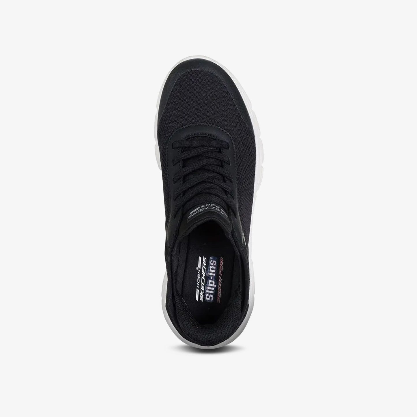Tenis Skechers Bobd B Flex Mujer Negro Blanco