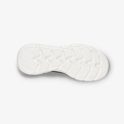 Tenis Skechers Bobd B Flex Mujer Negro Blanco