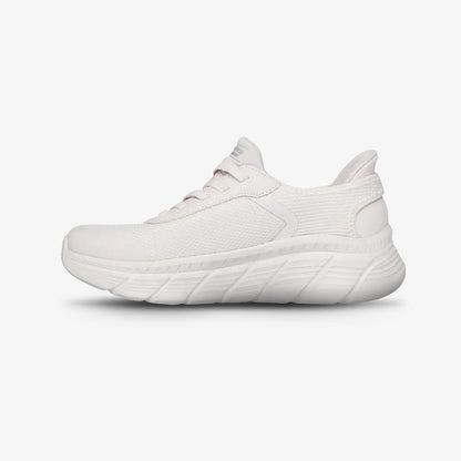 Tenis Skechers Bobs B Flex Mujer Blanco Beige