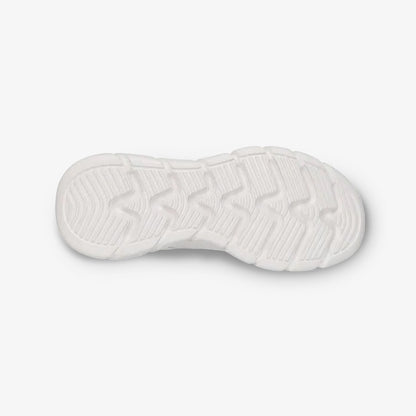 Tenis Skechers Bobs B Flex Mujer Blanco Beige