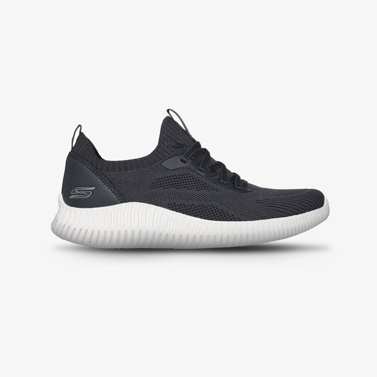 Tenis Skechers Geo Lite Mujer Negro Blanco