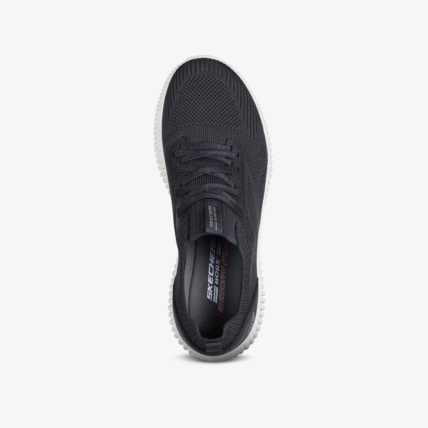 Tenis Skechers Geo Lite Mujer Negro Blanco
