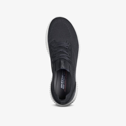 Tenis Skechers Geo Lite Mujer Negro Blanco