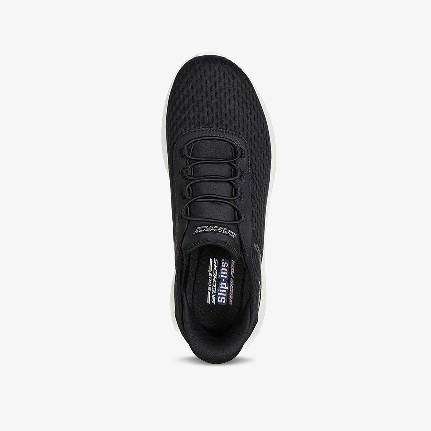 Tenis Skechers Squad Chaos Mujer Negro Blanco