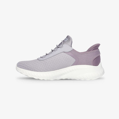 Tenis Skechers Bobs Squad Chaos Mujer Lila
