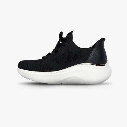 Tenis Skechers Love True Mujer Negro Blanco