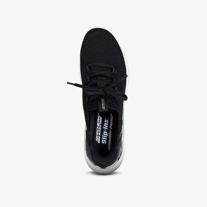 Tenis Skechers Love True Mujer Negro Blanco