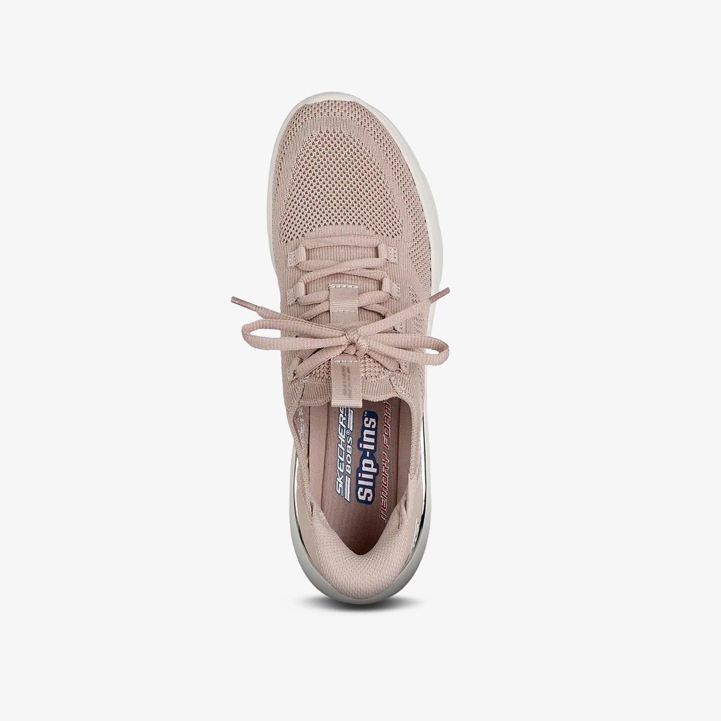 Tenis Skechers Love True Mujer Beige
