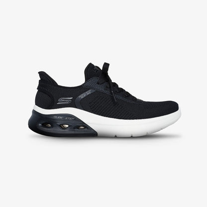 Tenis Skechers Bobs Waves 2.0 Mujer Negro Blanco